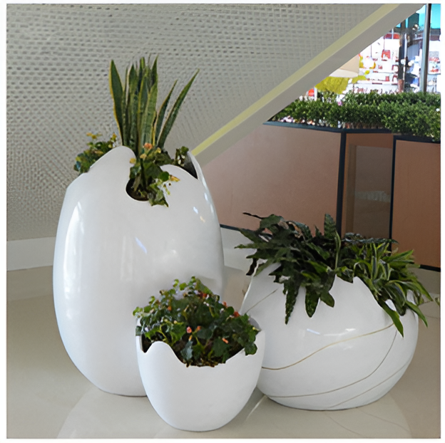 Fiberglass Flowerpot