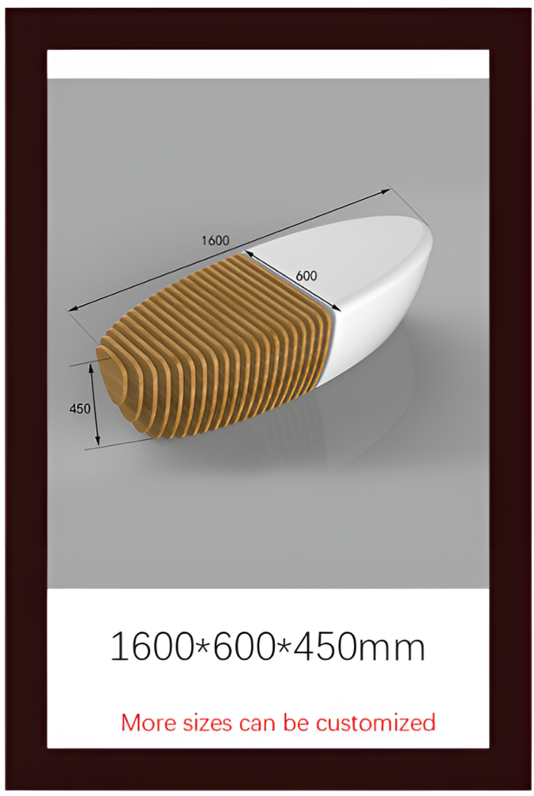 Solid Wood Slicing Chairs & Front Desks