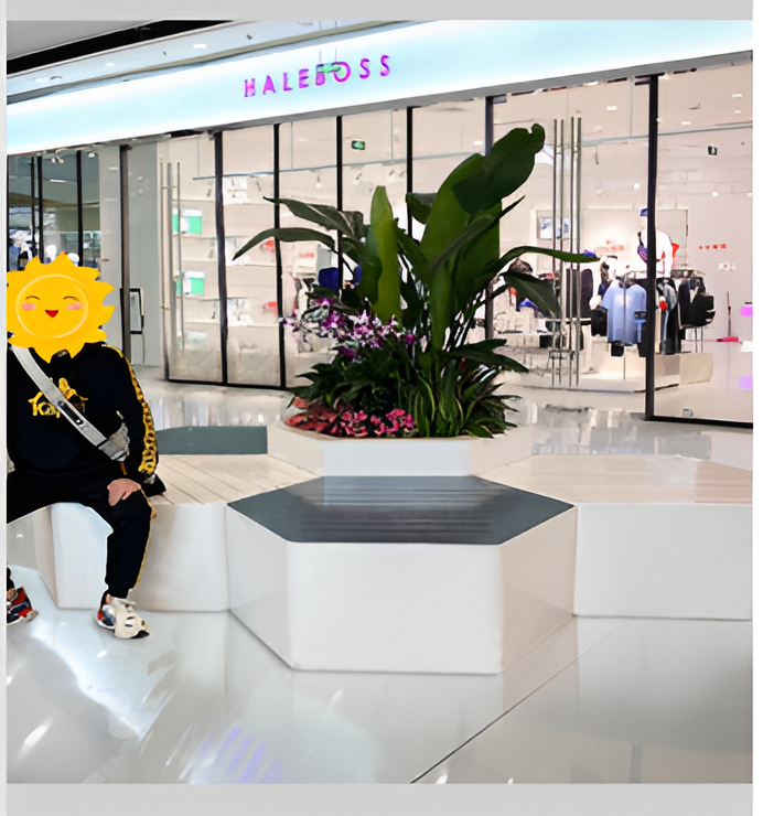 Fiberglass Flowerpot