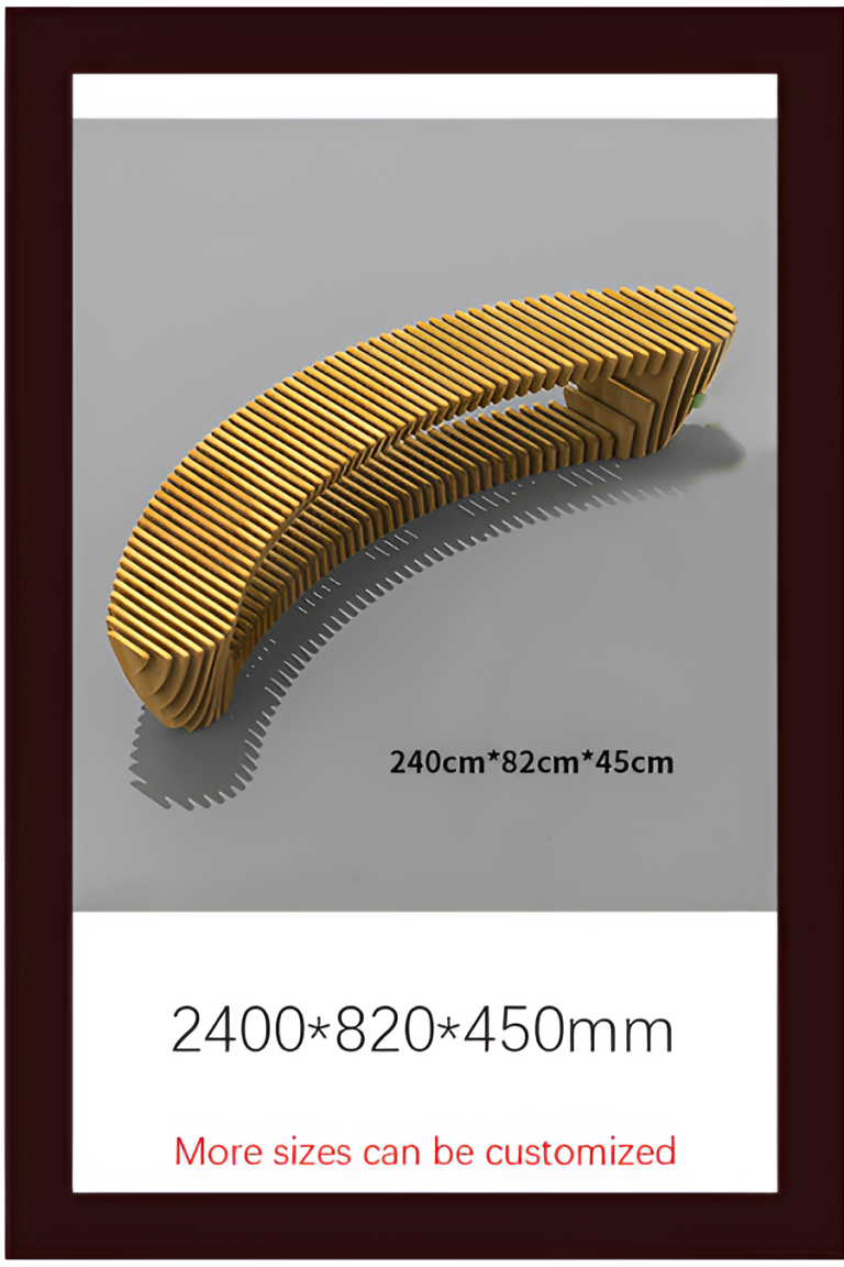 Solid Wood Slicing Chairs & Front Desks