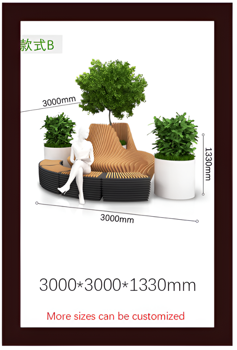 Solid Wood Slicing Chairs & Front Desks