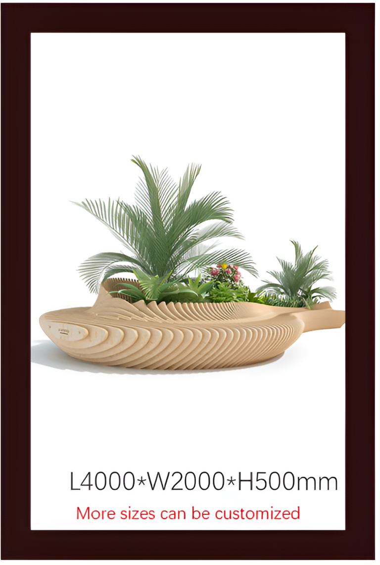 Solid Wood Slicing Chairs & Front Desks