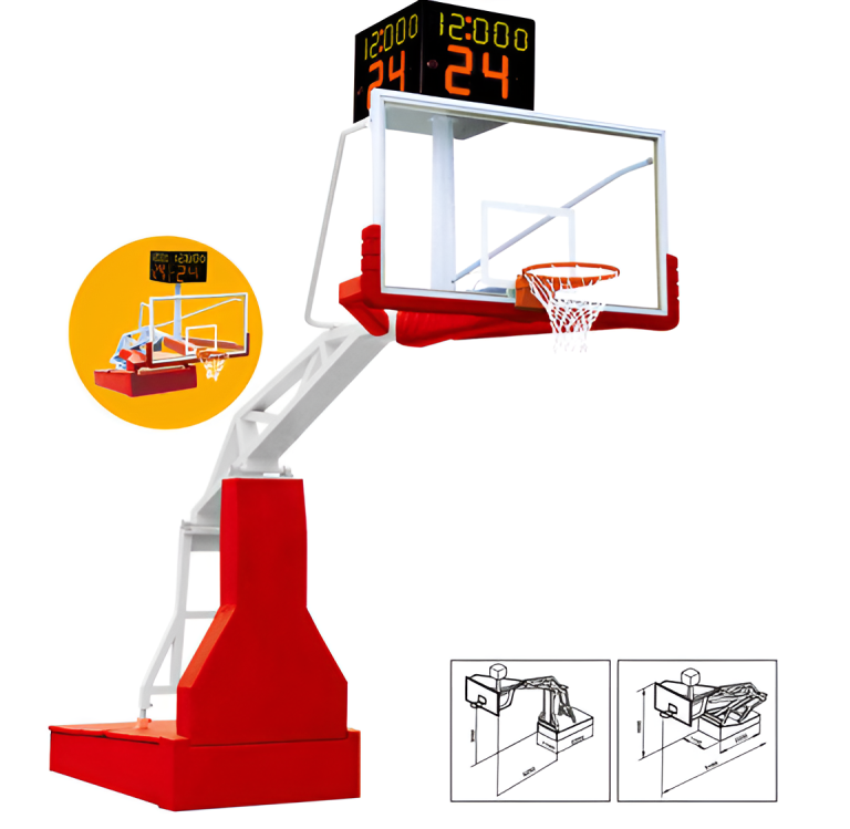 GW003 - Remote central electric hydraulic basketball
