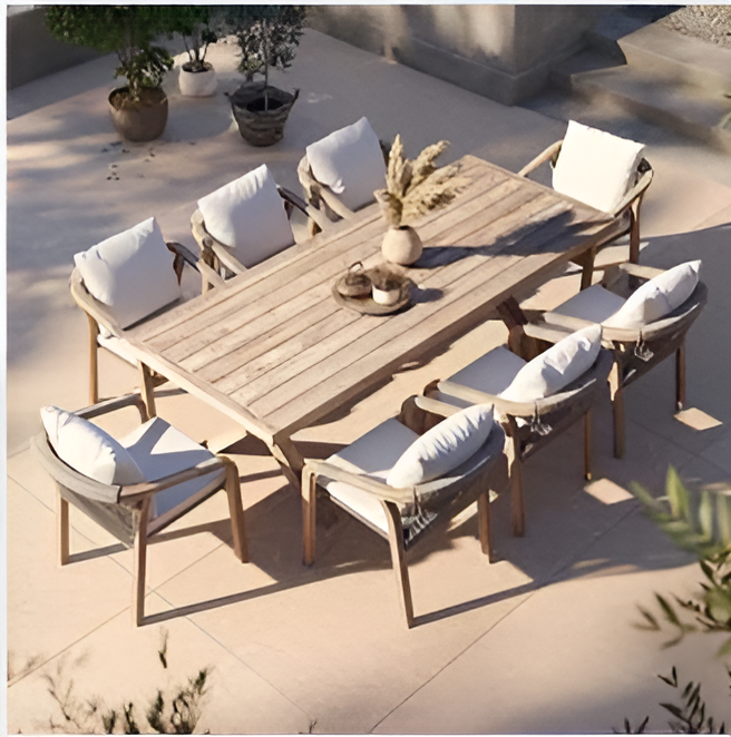 TJ6018 - Chairs and Tables set