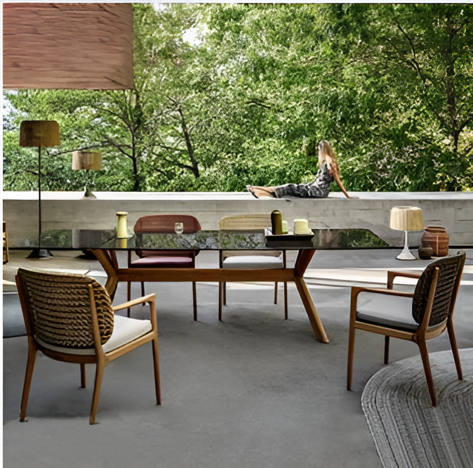 TJ6019 - Chairs and Tables set