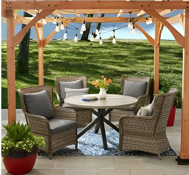 TJ6058 - Chairs and Tables set