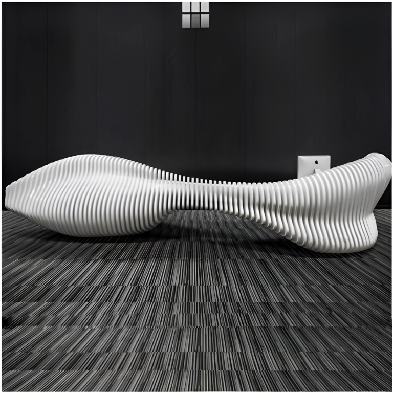 Solid Wood Slicing Front Desks