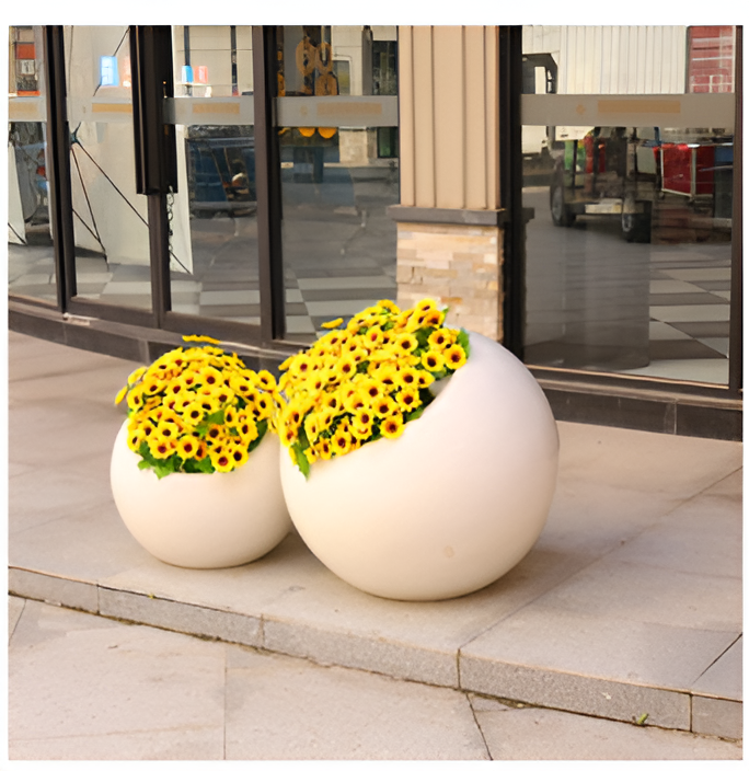 Fiberglass Flowerpot