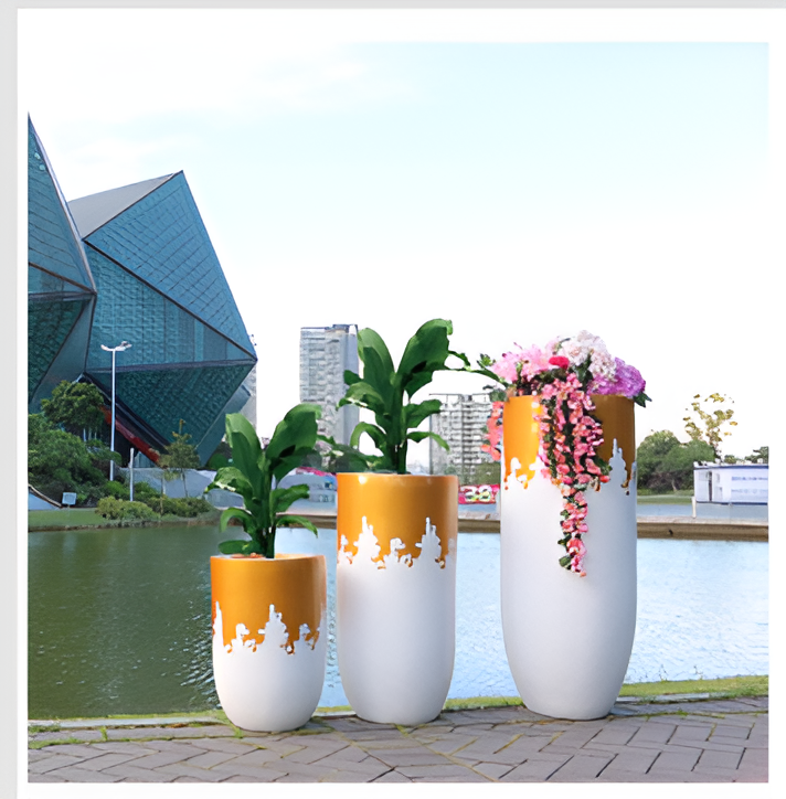 Fiberglass Flowerpot