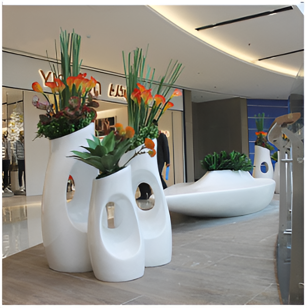 Fiberglass Flowerpot