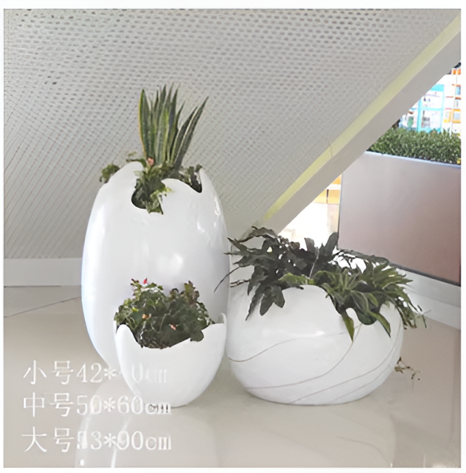 Fiberglass Flowerpot