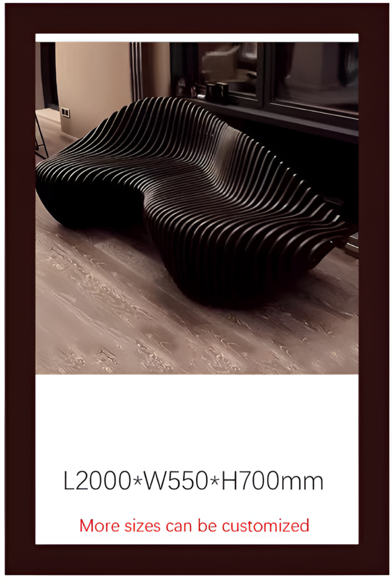 Solid Wood Slicing Chairs & Front Desks