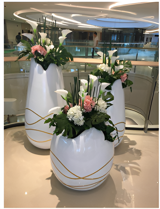 Fiberglass Flowerpot