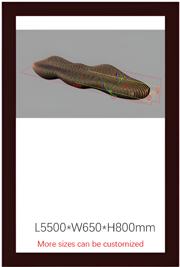 Solid Wood Slicing Chairs & Front Desks