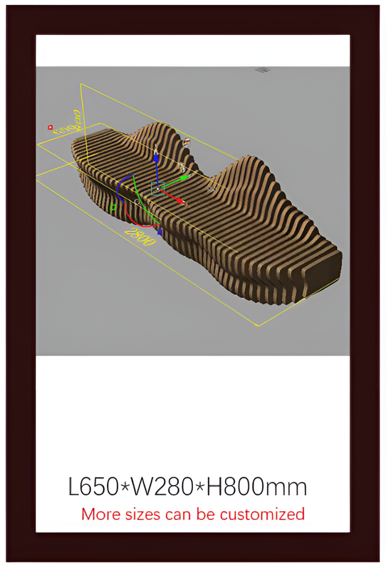 Solid Wood Slicing Chairs & Front Desks