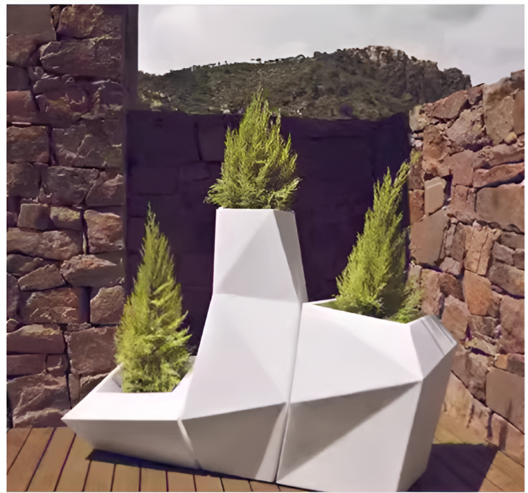 Fiberglass Flowerpot