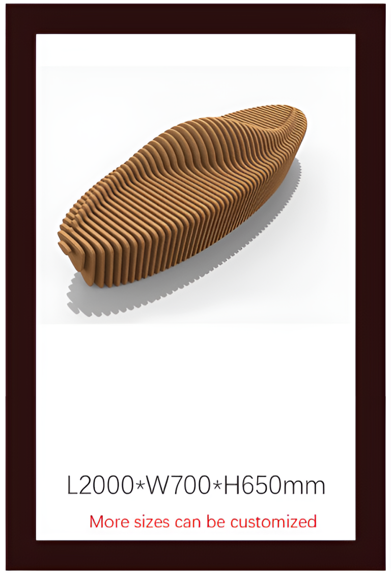 Solid Wood Slicing Chairs & Front Desks