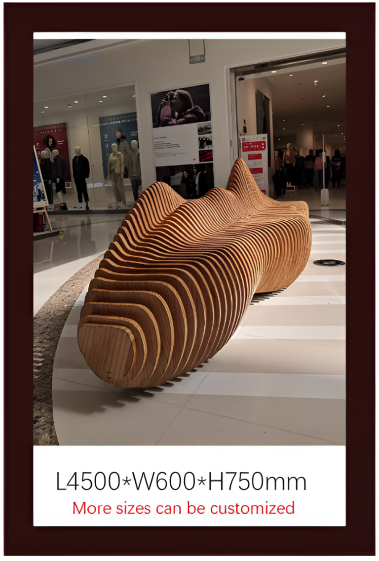 Solid Wood Slicing Chairs & Front Desks