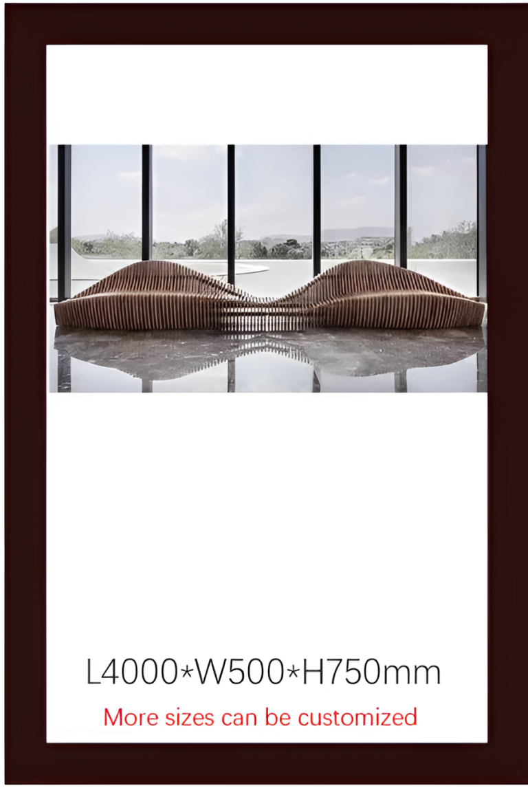 Solid Wood Slicing Chairs & Front Desks